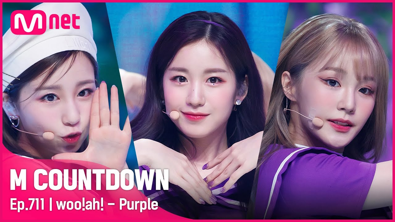 [woo!ah! - Purple] Comeback Stage | #엠카운트다운 | Mnet 210527 방송