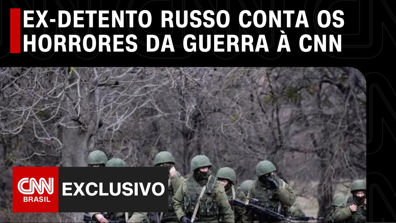Ex-detento russo conta os horrores da guerra à CNN | CNN PRIME TIME