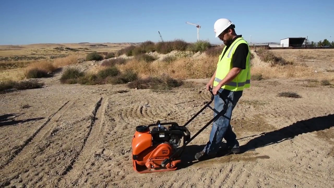 Multiquip Plate Tamper / Compactor Operation