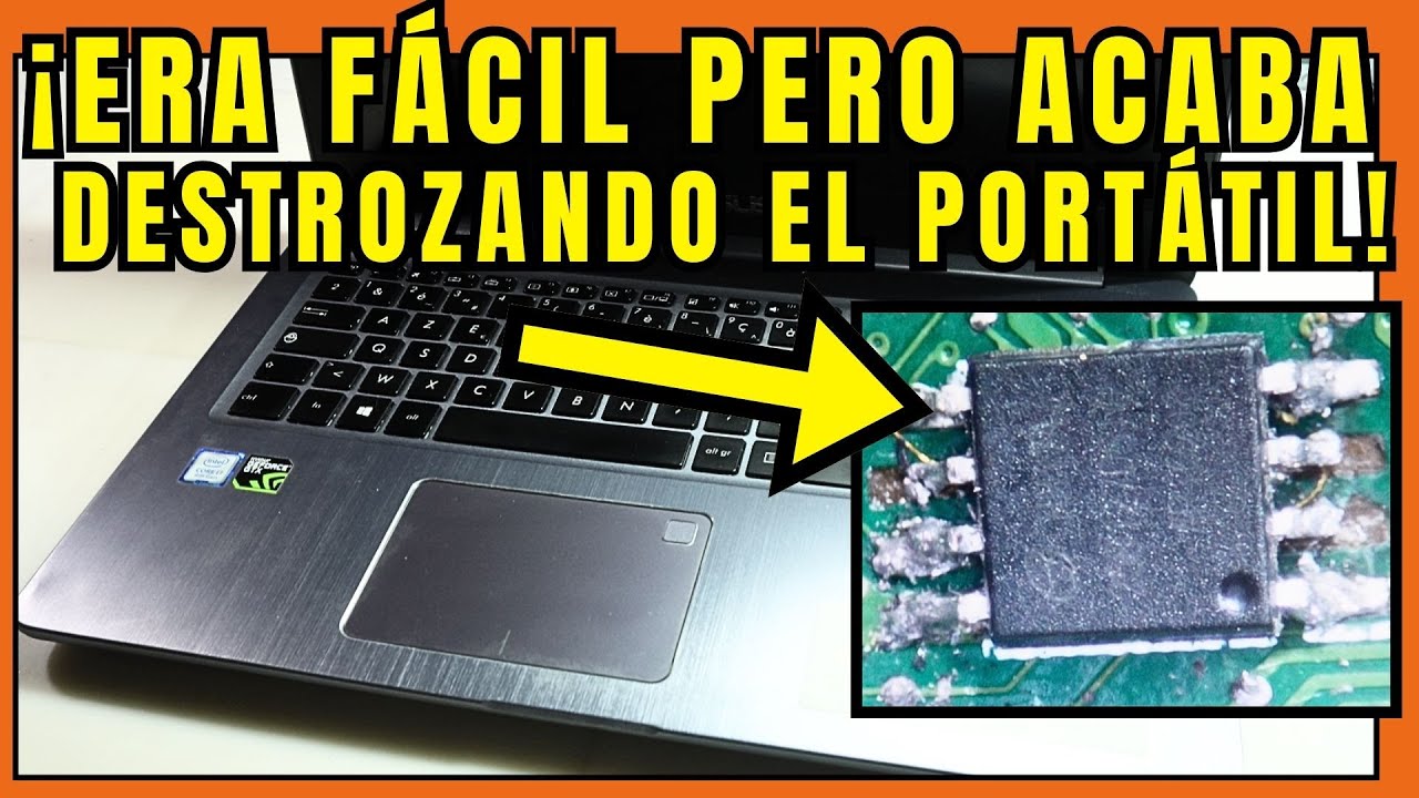 ¡NO COMETAS este ERROR con BIOS! El portátil puede quedar inservible.