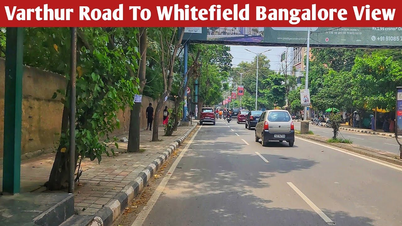 varthur road bangalore | whitefield road bangalore | varthur balagere road | bangalore city |4k vlog