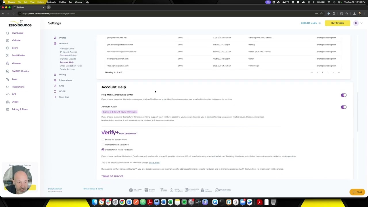 Account Settings