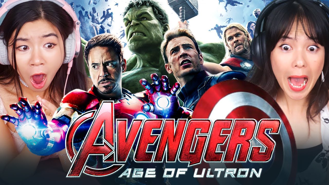 Foreign Girls React | Avengers: Age of Ultron | First Time Watch