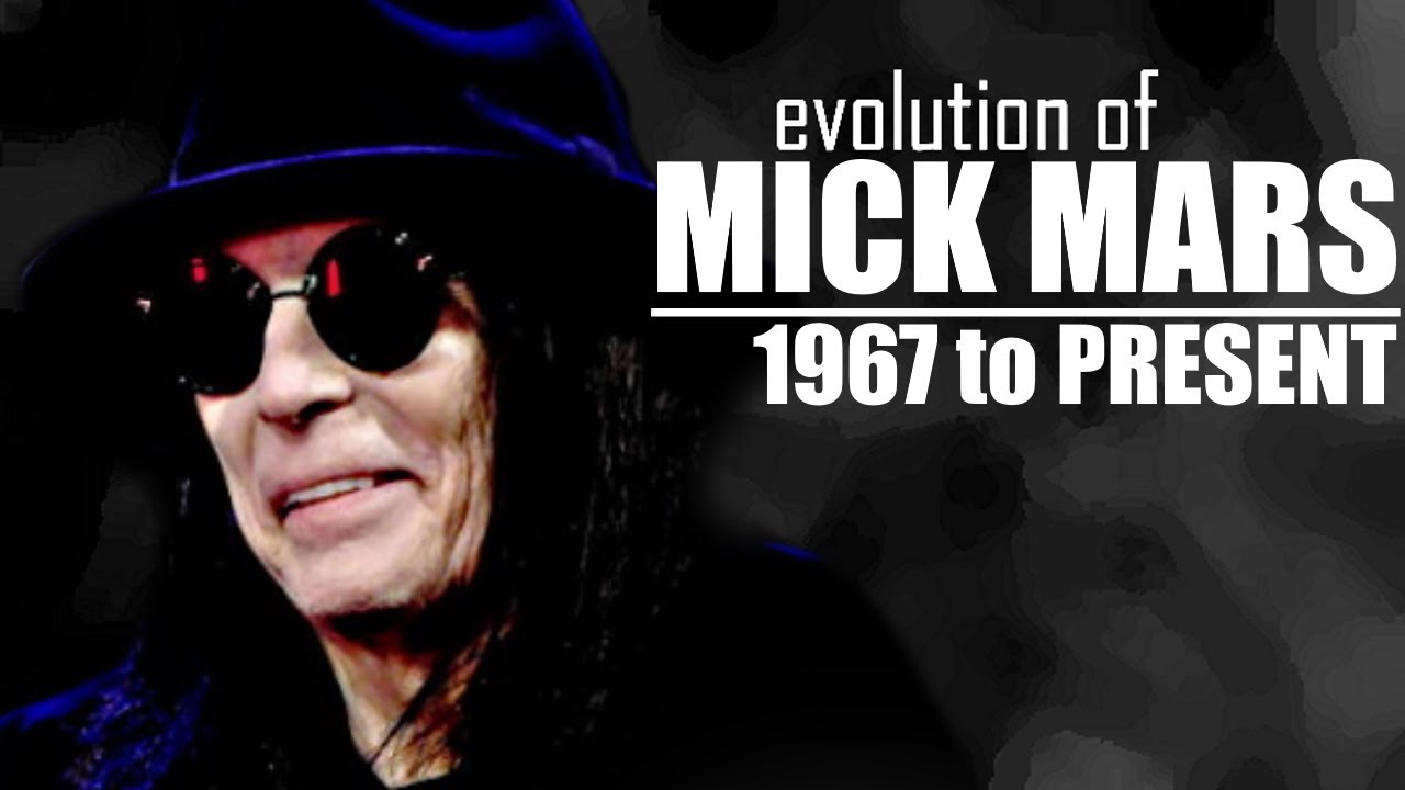 The Evolution Of Mick Mars (1967 to present)