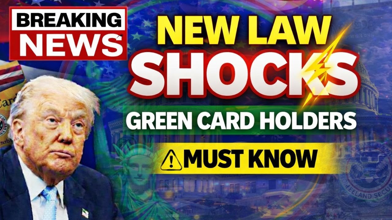 🚨 Major Immigration Decision Today, New U S Immigration Update SHOCKS Green Card Holders