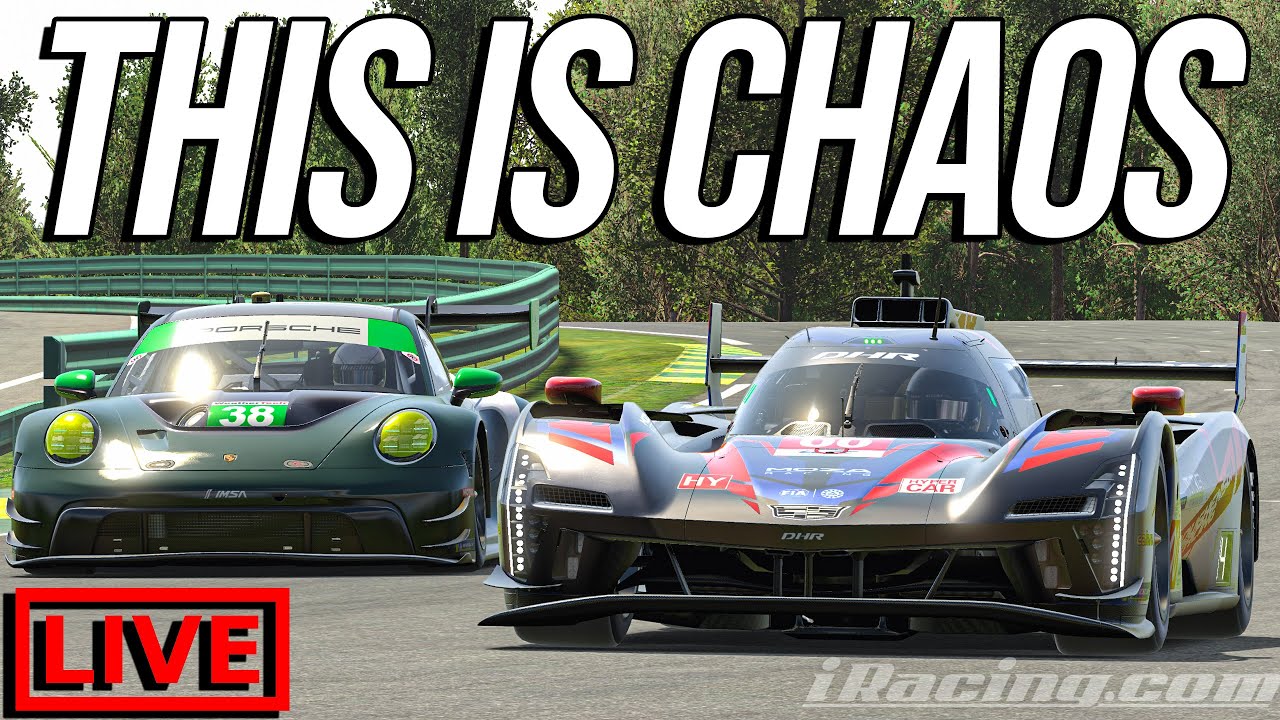 This Is Going To Be Pure Chaos | iRacing IMSA @ ViR