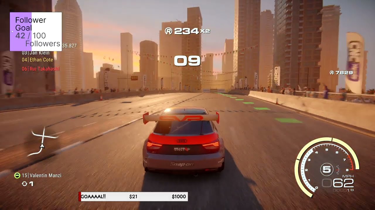 Unlocking my 46th Platinum Trophy on GRID LEGENDS! 2nd Platinum I unlock on PS5