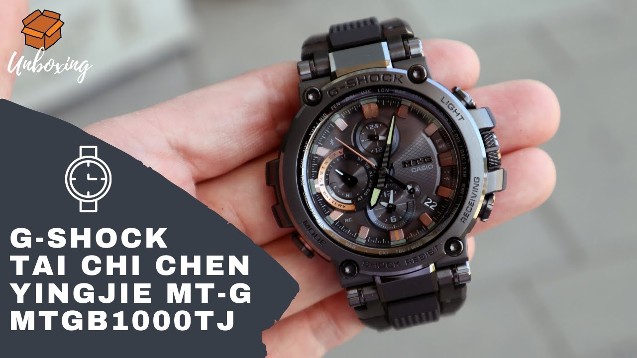 Unboxing 2020 G-Shock MTG Formless Tai Chi Chen YingJie Limited Edition MTGB1000TJ-1A
