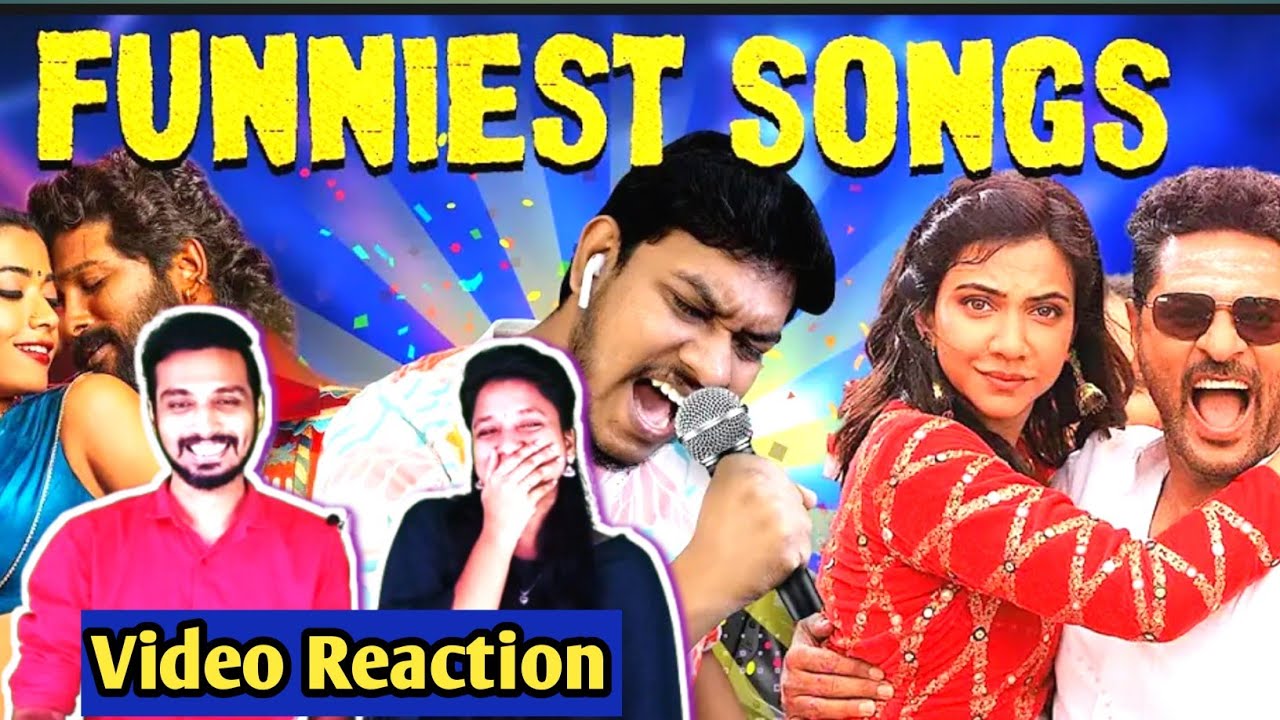Funniest Songs🤣😅 | Tamil Remake Songs | Empty Hand Video Reaction
