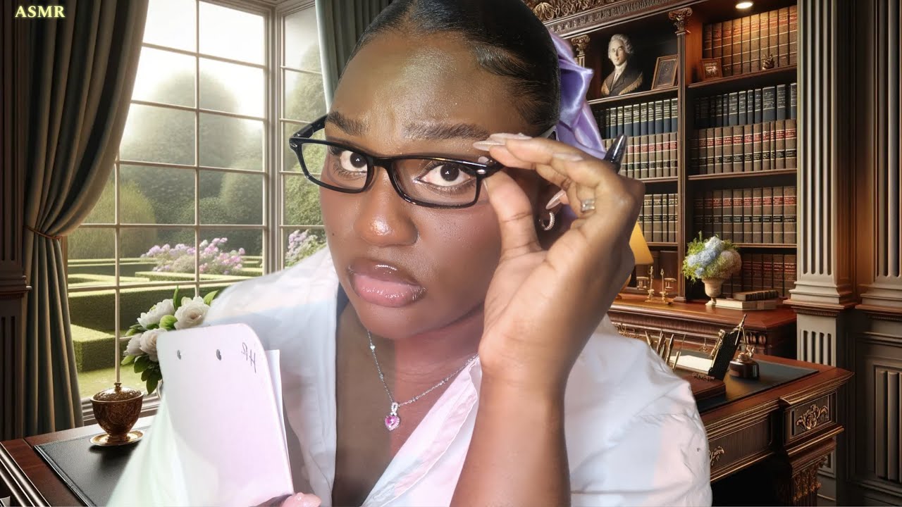 ASMR | GEN-Z LAWYER Handles Your Divorce!!