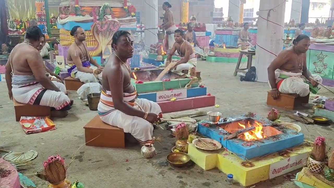 TODAY CHIDAMBARAM TEMPLE SRI GOVINTHARAJA PERUMAALMAHA KUMBHABHISHEGAM GOD BLESS YOU ALL PEOPLES