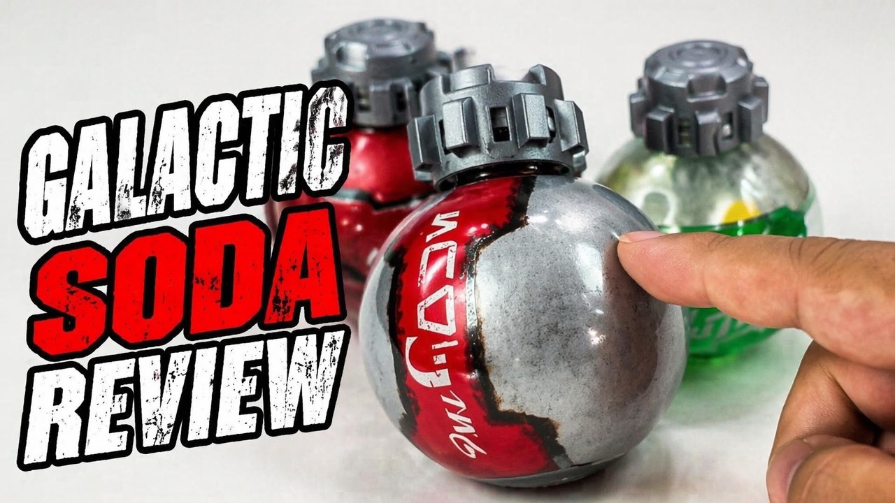 Star Wars Galaxy’s Edge Soda Bottles Review