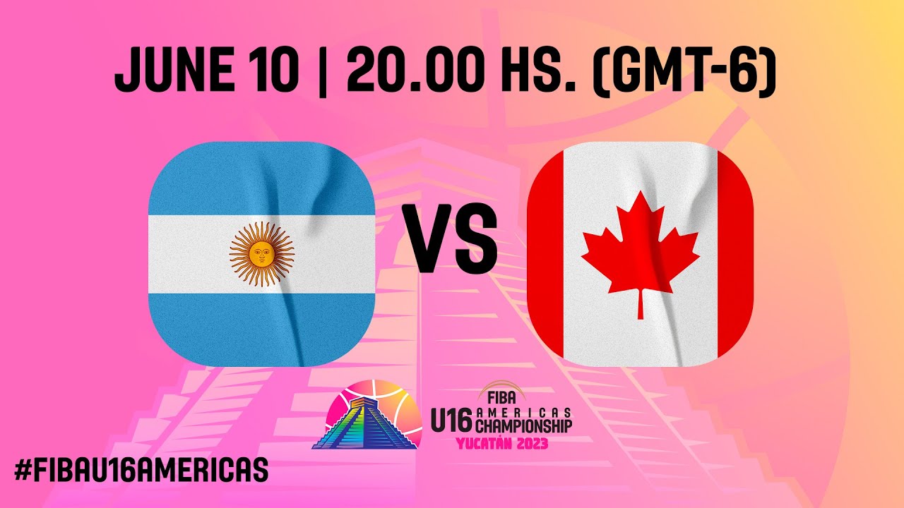 SEMI-FINALS: Argentina v Canada | Full Basketball Game | FIBA U16 Americas Championship 2023