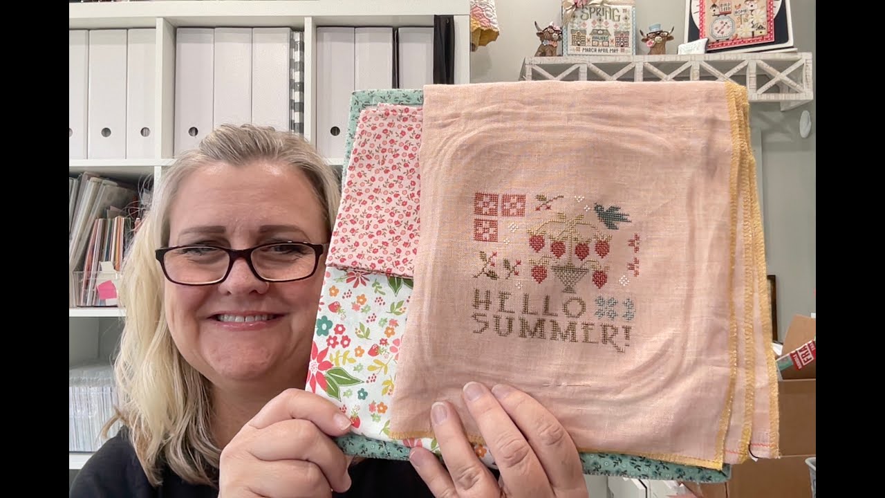 Flosstube #130 Kitted & Committed! | My Stitchy Haul + Camp Week One Fun