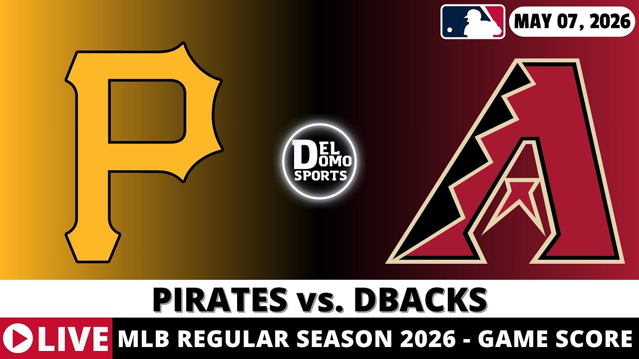 PITTSBURGH PIRATES VS ARIZONA DBACKS LIVE ⚾️ MLB Game Score Radio Play-by-Play