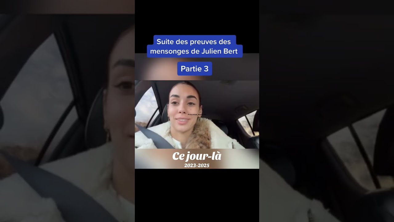 Ce jour-là la vérité du couple Julien Bert Hilona Gos 