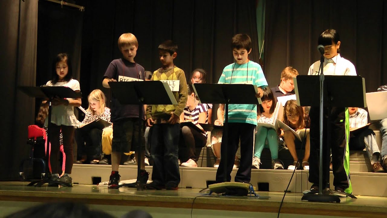4 of 4 - Choral Reading - Three Billy Goats Gruff - Earhart Elementary 2012 (Ms. Suzuki's Class)