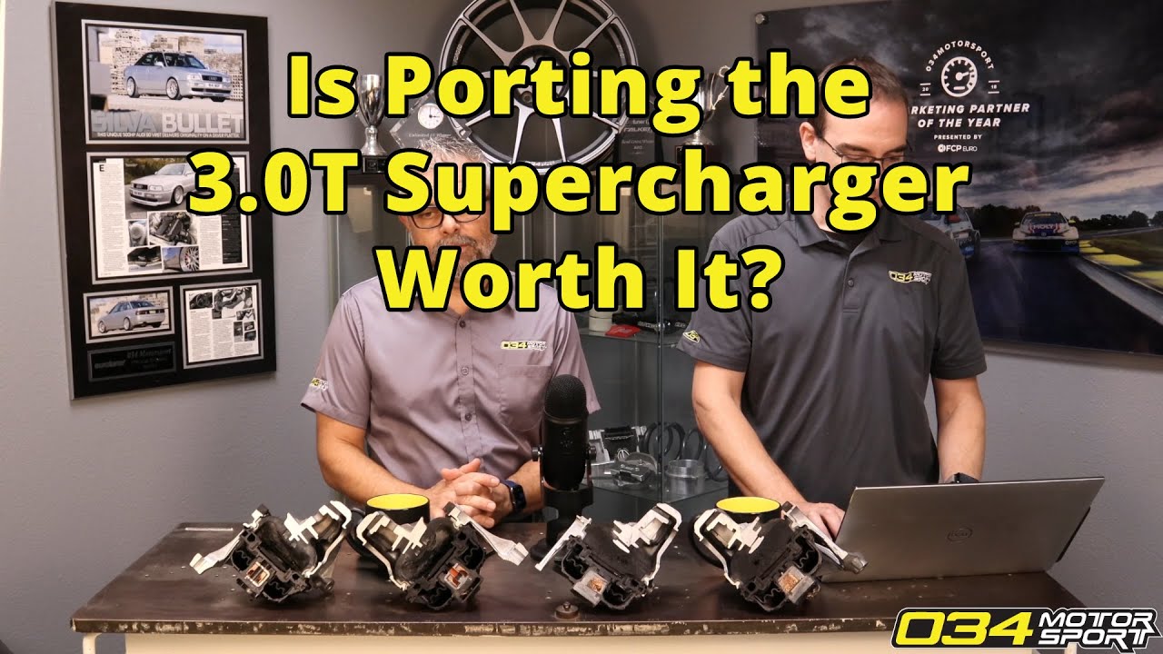 Is Porting The 3.0T Supercharger Blower Worth It? | 034Motorsport FAQ