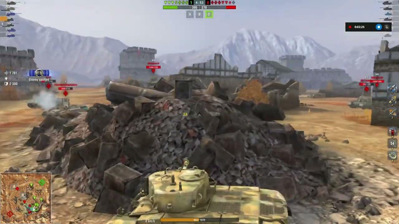 World Of Tanks Blitz Partidaza con el T26E5