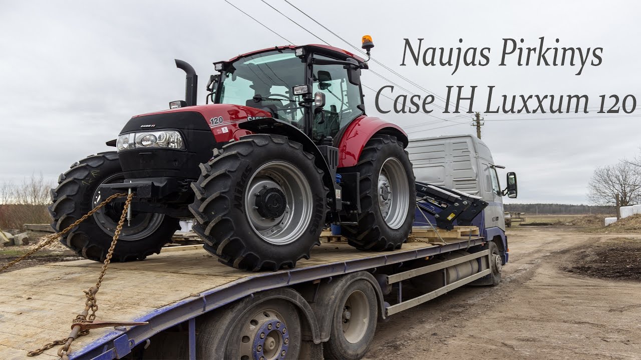 Naujas Pirkinys / Nowy Nabytek 2017 / Case IH Luxxum 120