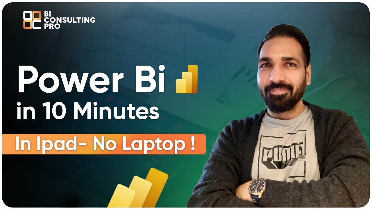 Можно ли создавать отчёты Power BI на iPad? | Отчёт PBI за 10 минут? #biconsultingpro #powerbi