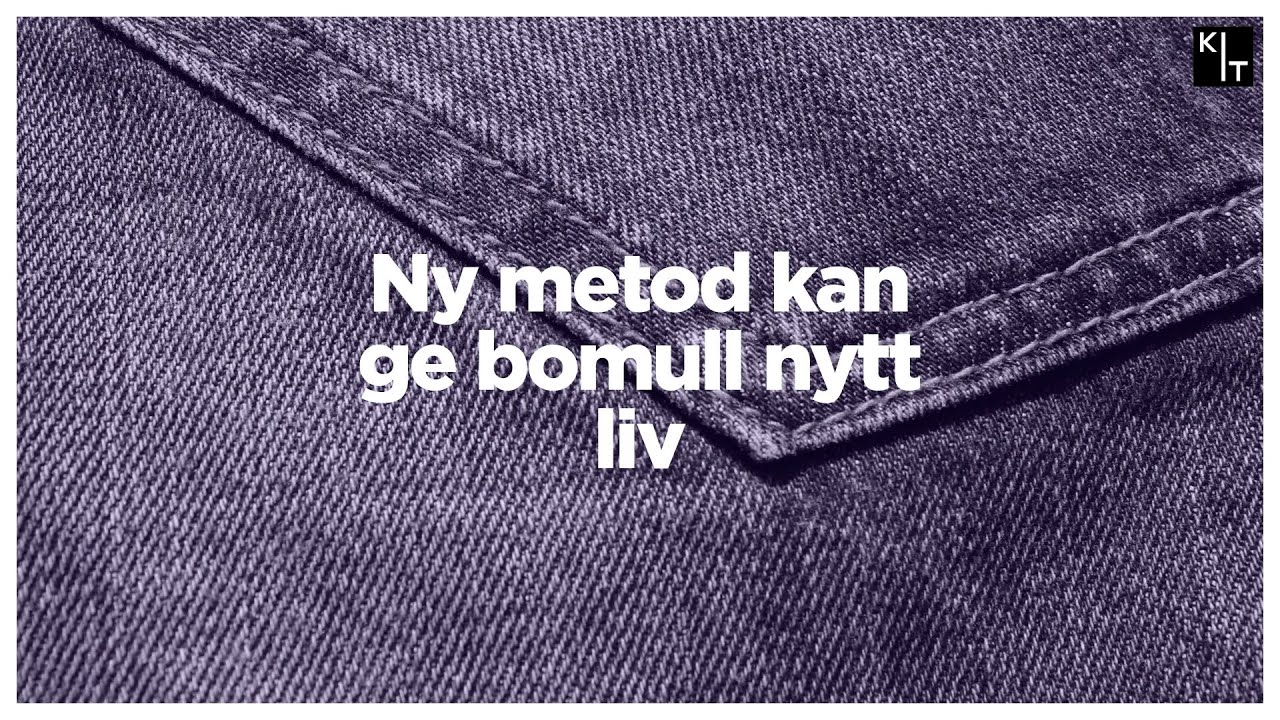 Så görs nya kläder av återvunnen bomull
