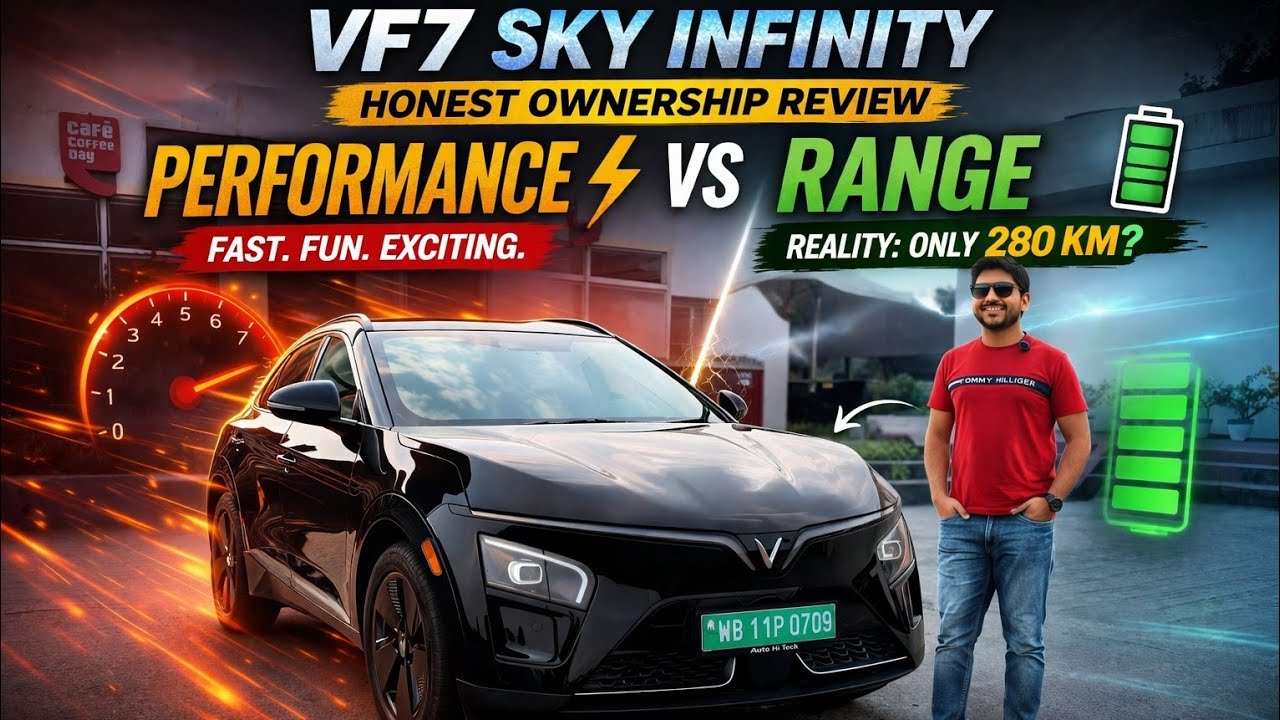 280 KM Range Reality Check! ⚠️ VinFast VF7 Sky Infinity Ownership Review.
