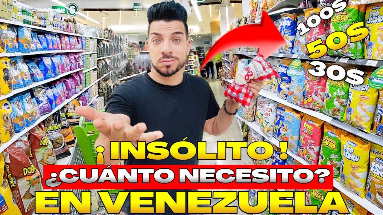 ¡¡INSÓLITO! ¿CUÁNTO NECESITO PARA HACER MERCADO? en VENEZUELA en 2024 @Josehmalon