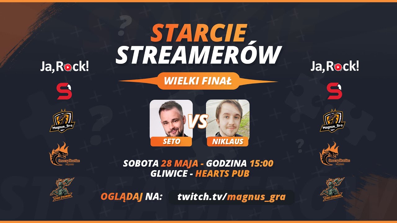 Starcie Streamer&oacute;w - Zaproszenie na finał Turnieju!