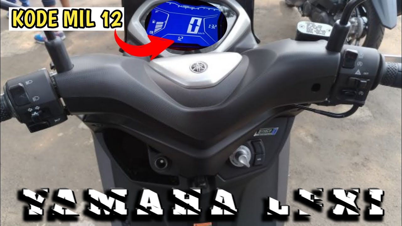 Atasi Masalah Kode Mil 12 di Motor Yamaha Lexi