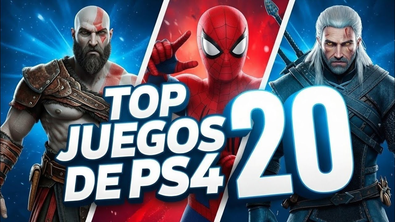Top 20 DEFINITIVO de PlayStation 4 (2026)