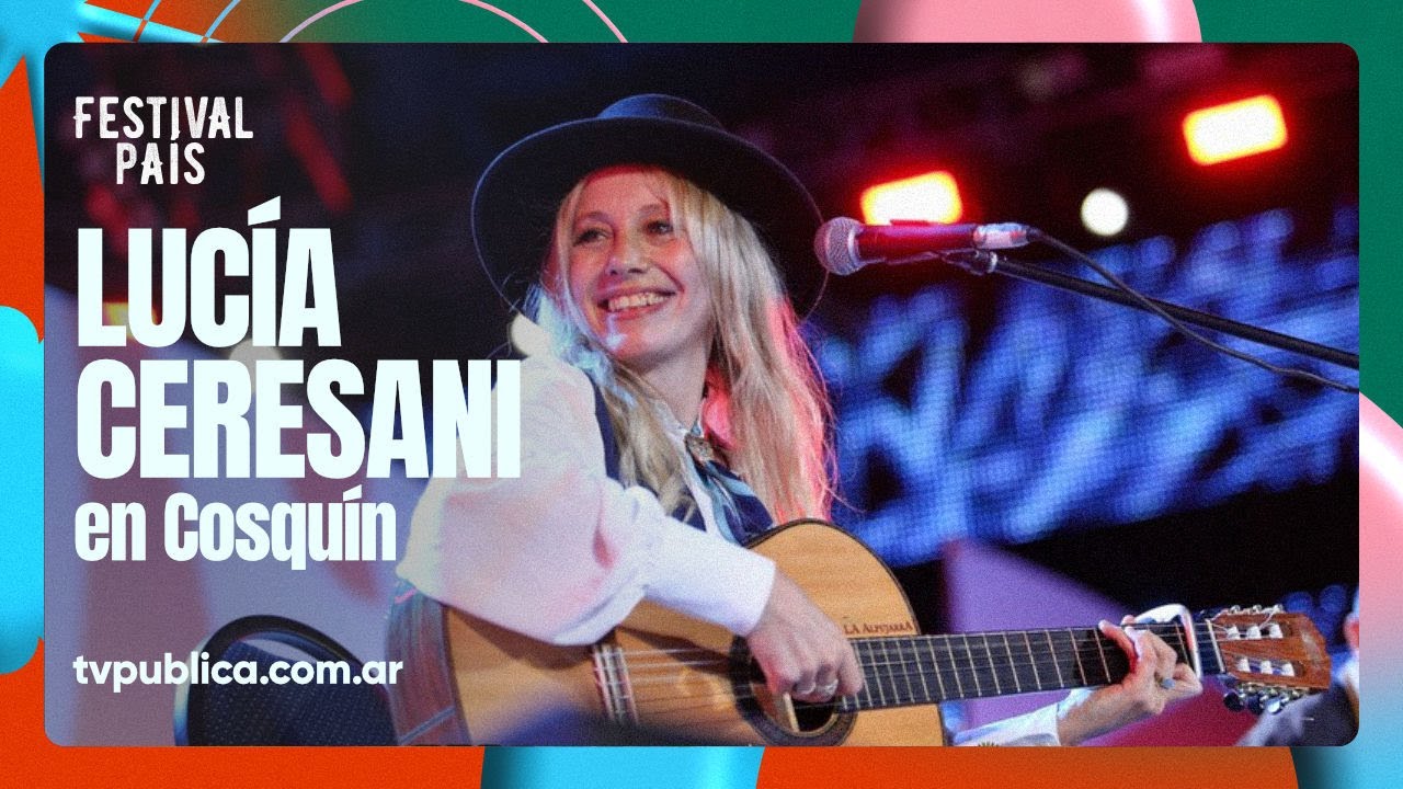 Lucía Ceresani en Cosquín - Festival País 2024
