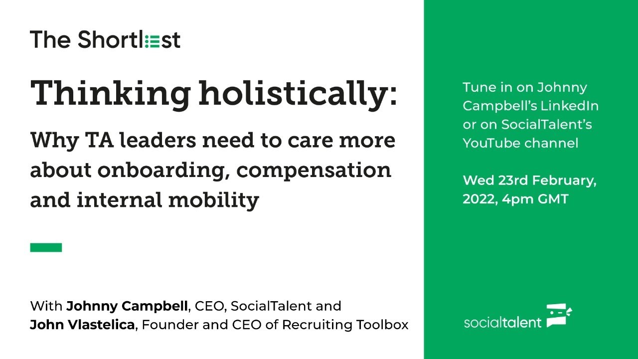 The holistic role of TA leaders | with John Vlastelica
