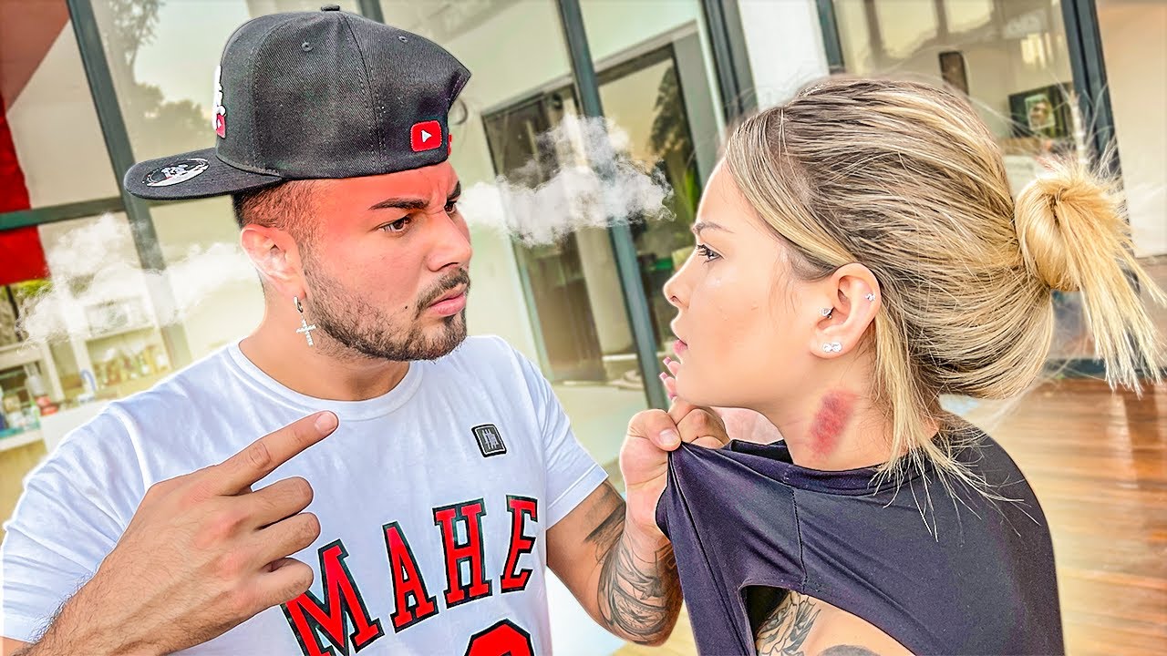 TROLLEI MEU EX COM UM CHUPÃO FAKE!!! 😱