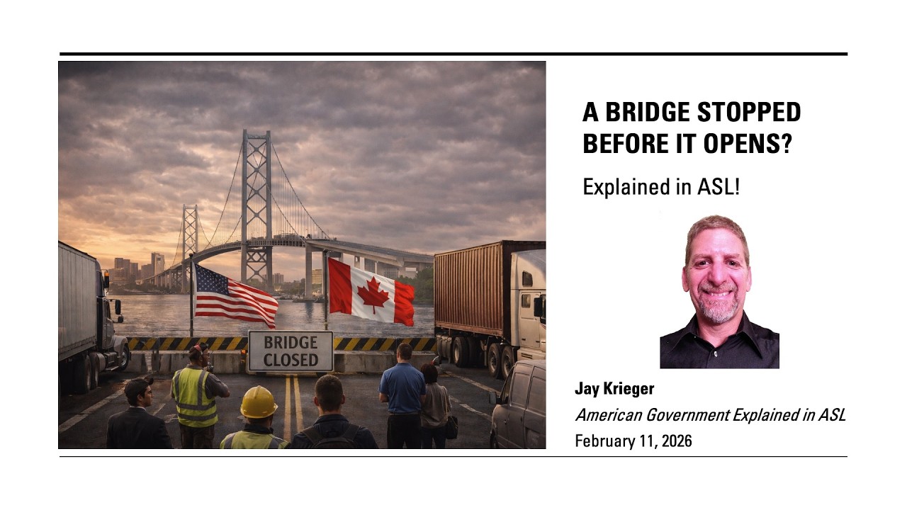A Bridge Stopped Before It Opens? Explained in ASL!