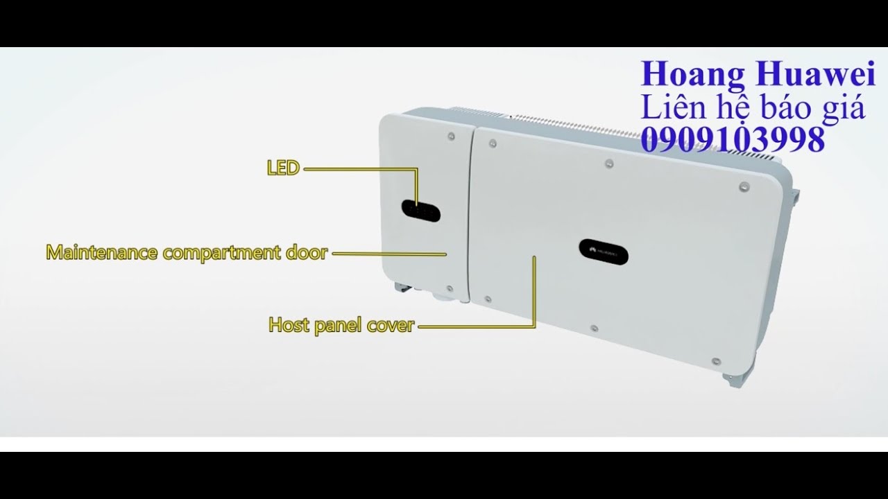 Hướng dẫn lắp đặt inverter Huawei 60ktl và cài đặt ứng dụng quản lý năng lượng 1