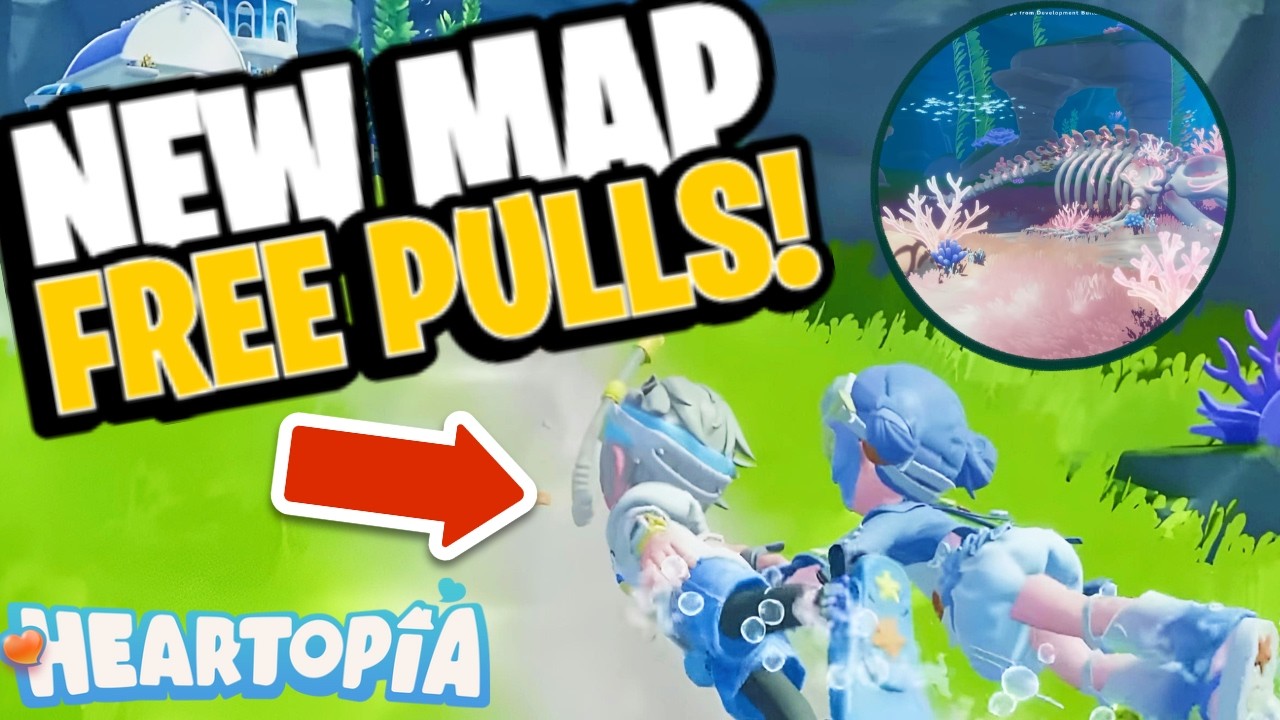 New Underwater Map + 200 FREE Exhibition Passes | Heartopia
