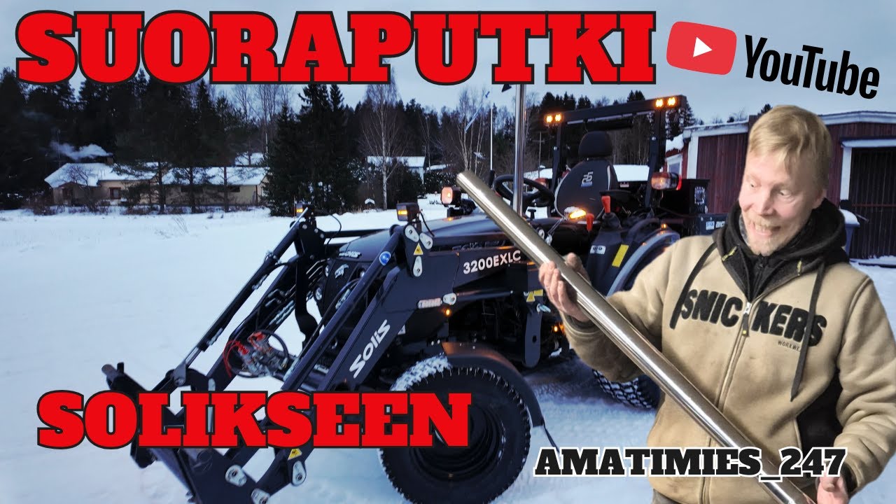 Suoraputki Solikseen! Nyt on KÄHEET ÄÄNET!!!