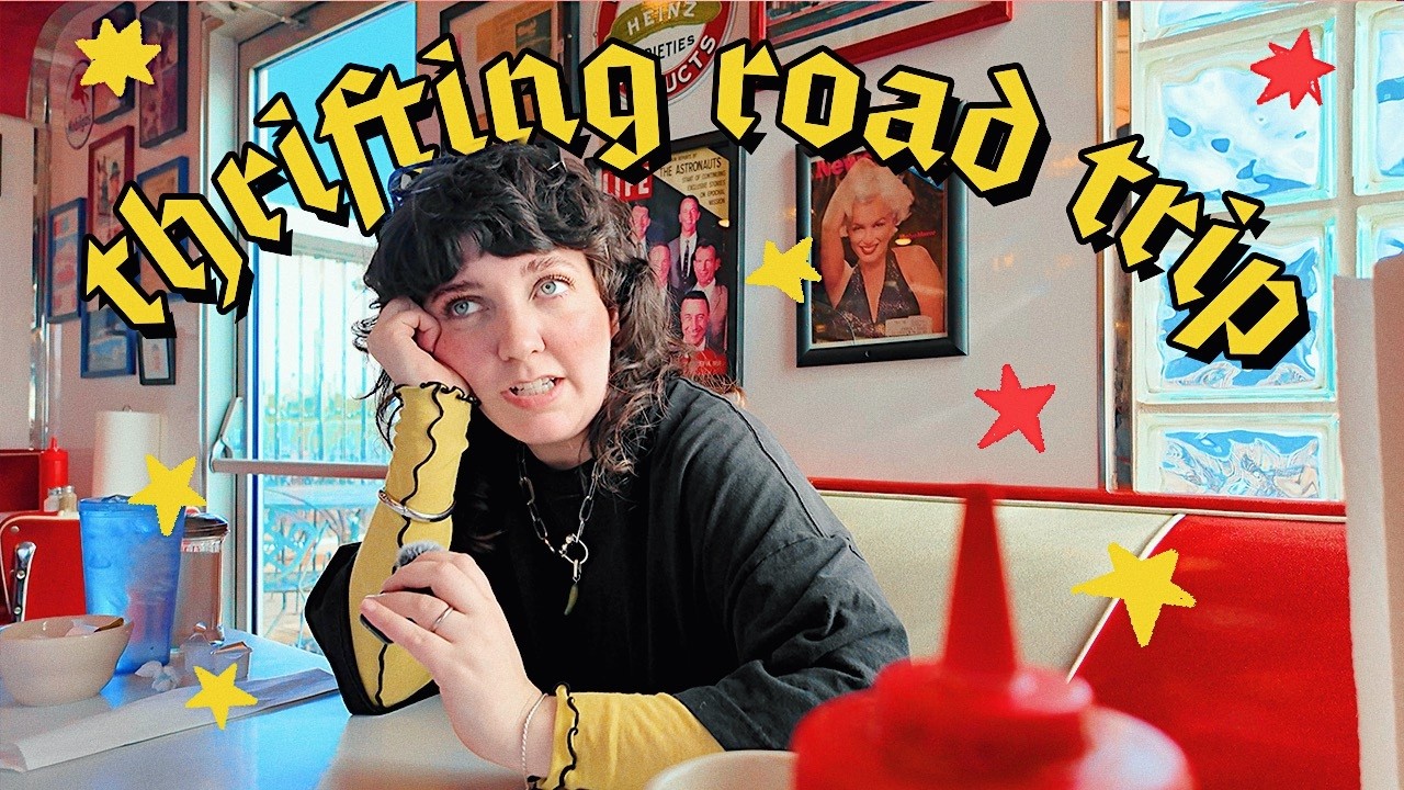 Stop doomscrolling & take a thrifting road trip in rural Ohio 👀📍🐄