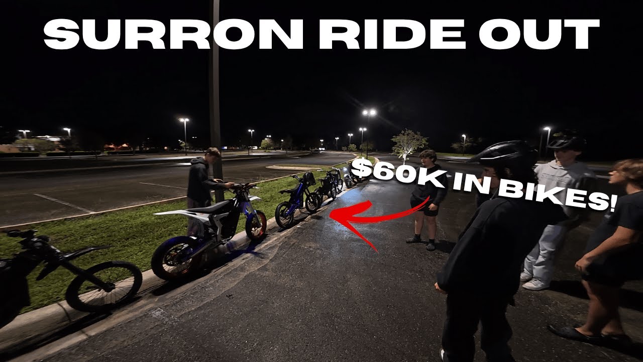 SURRON RIDEOUT (60K IN BIKES)