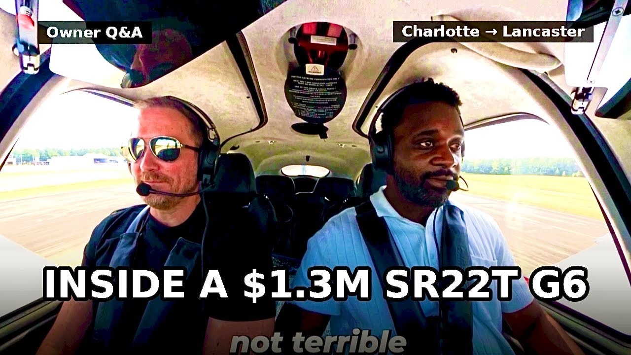 Flying the 2023 Cirrus SR22T G6 &ndash; Real Cockpit Q&A at 200 Knots