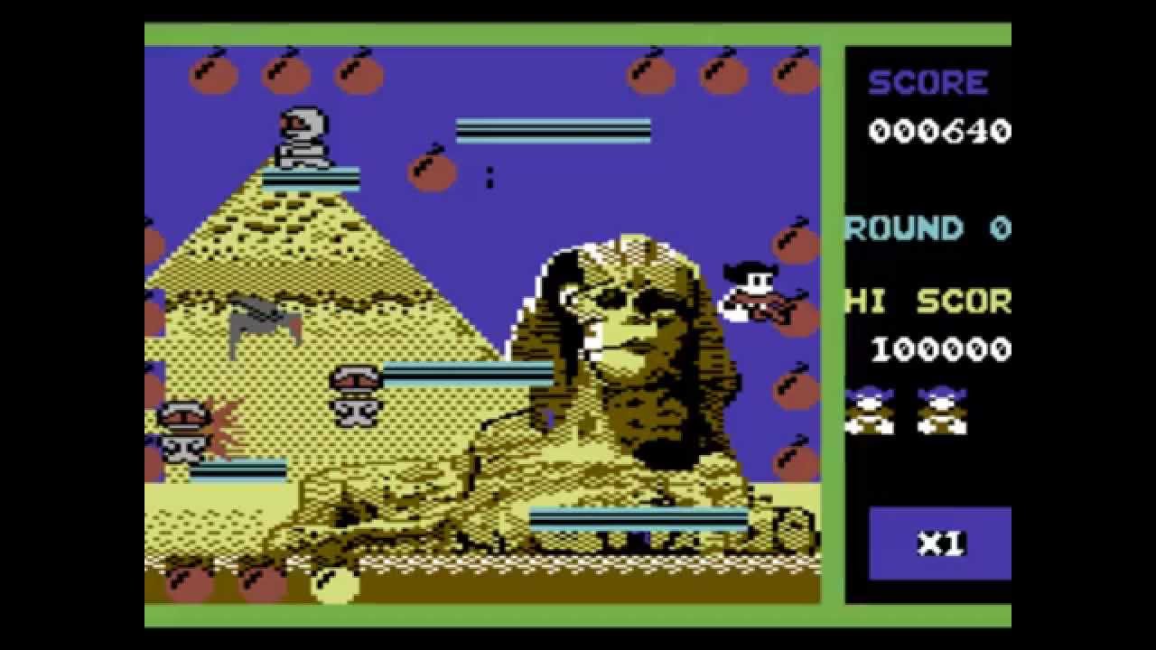 Bomb Jack - C64 Cover by Johan Andersson