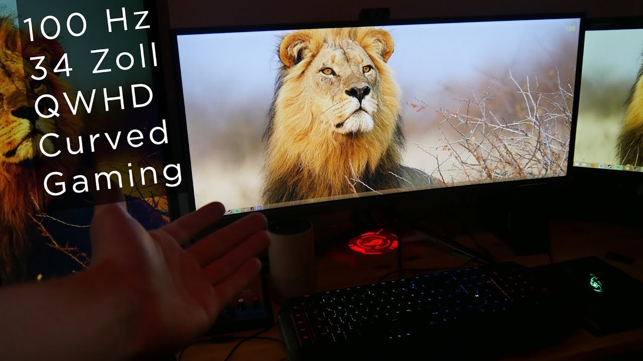 34 Zoll Curved Gaming-Monitor ROG PG348Q mit 100 Hz und G-Sync_FX