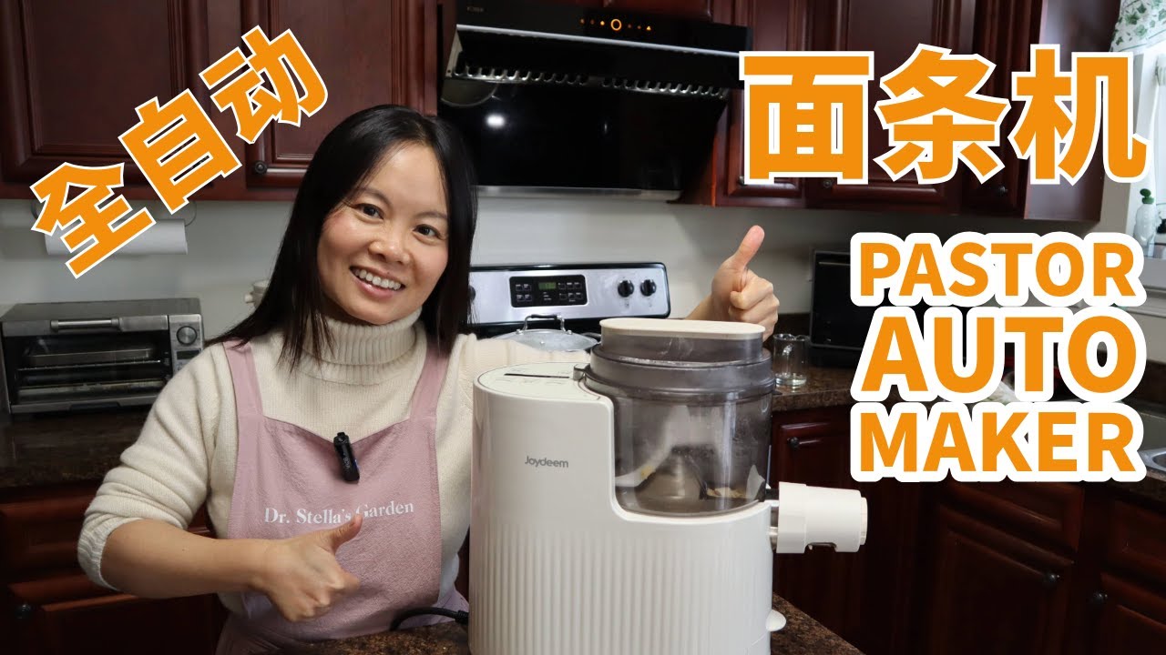 全自动面条机做出来的面条真筋道，做了豆角焖面大家看看 Joydeem Electric Automatic Pasta Maker Machine
