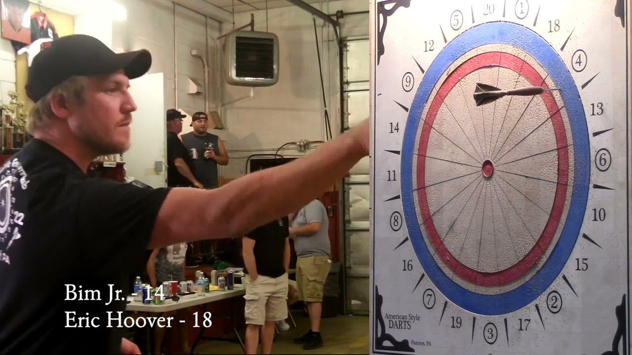 Bim Jr. v Eric Hoover - American Dart Match