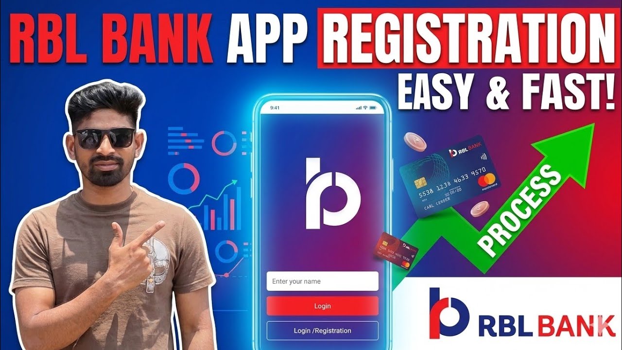 RBL Bank New Application Registration Process With Credit Card | RBL MyBank App Registration Proc...