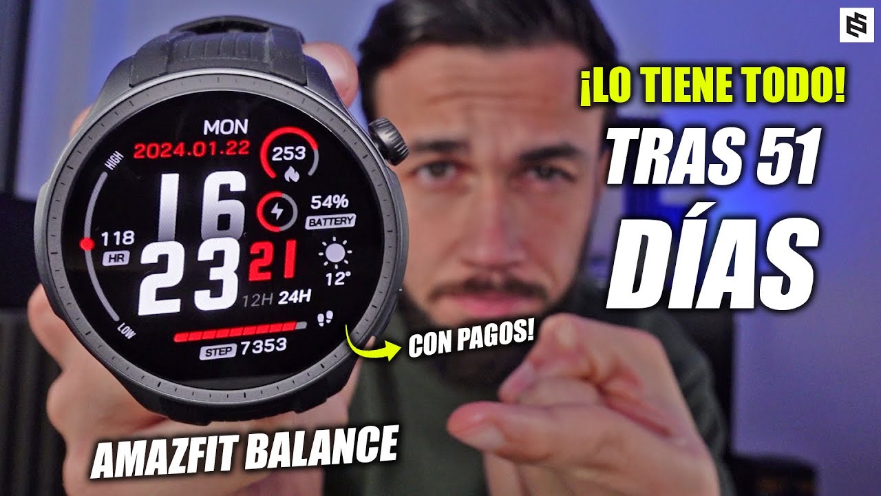 CASI PERFECTO!😲AMAZFIT BALANCE (GTR 5): REVIEW tras 51 DÍAS