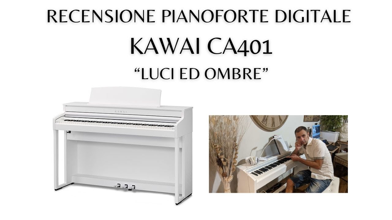 Pianoforte digitale Kawai CA401 
