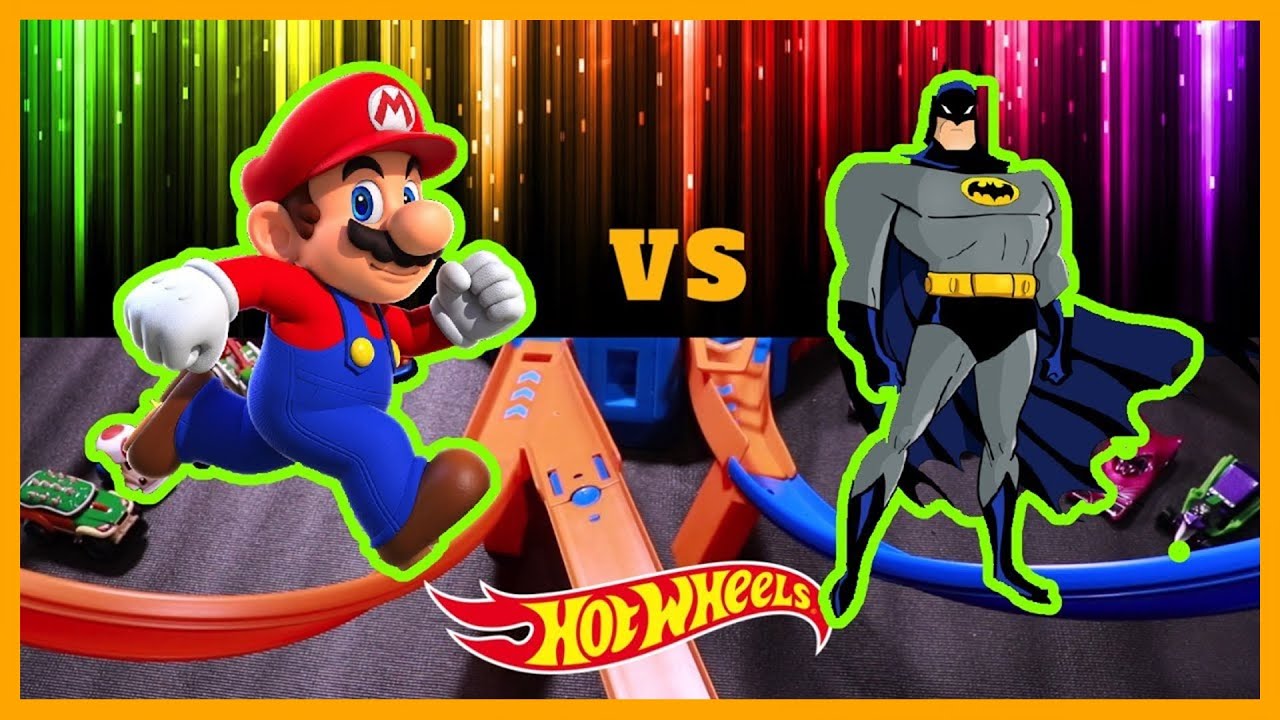 SUPER MARIO vs BATMAN CRASH TOURNAMENT !!!