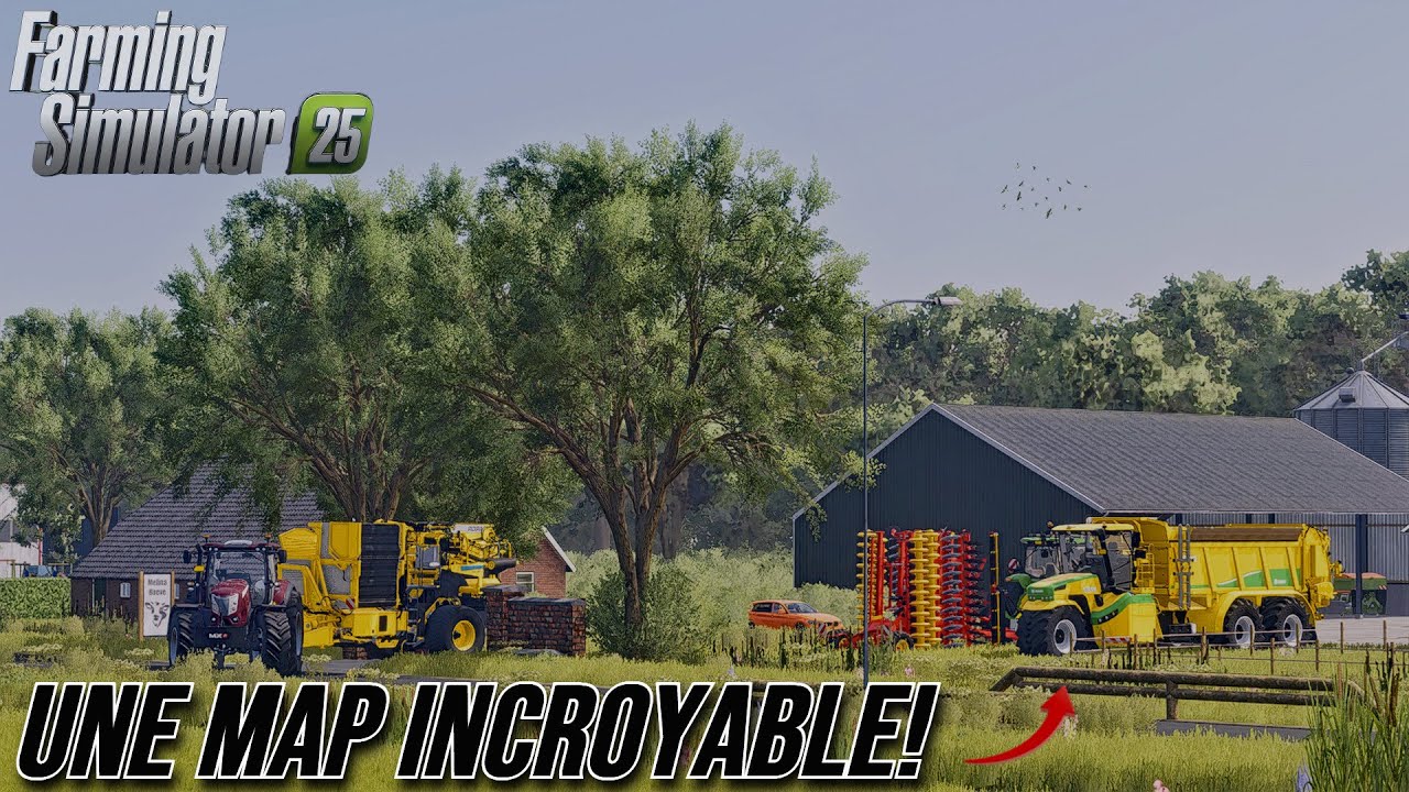 Cette MAP FS25 est un CHEF-D’ŒUVRE – TU DOIS LA VOIR 😳 Découverte de cette MAP de FOLIE I FS25 💥